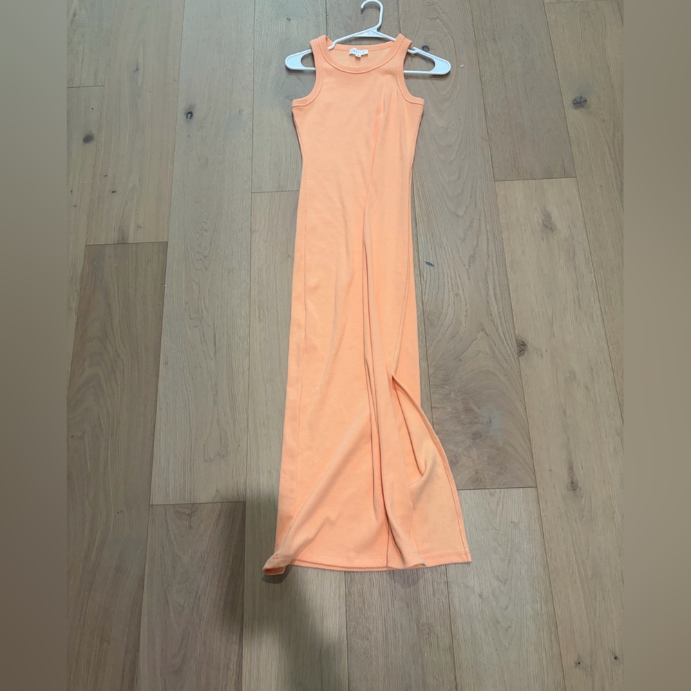 Orange dress